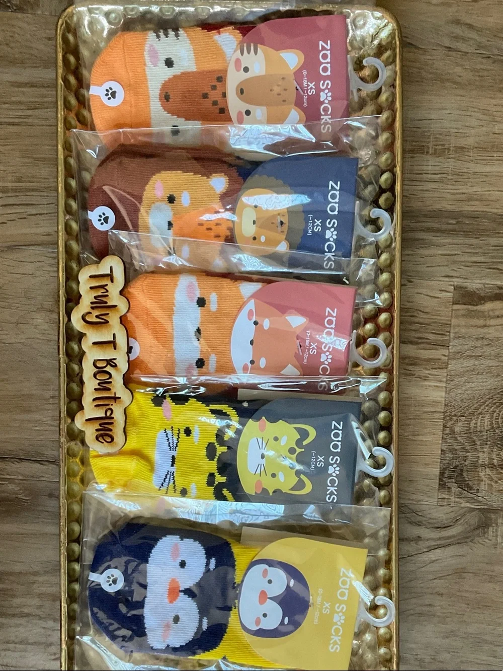 Bundle of 5 kids zoo Socks